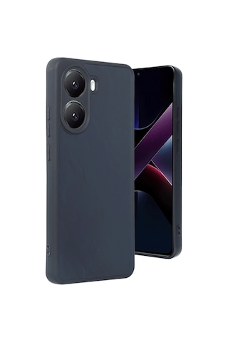 Gld-spt- Newface Xiaomi Poco X7 Pro Kılıf Aras Deri Kapak - Lacivert