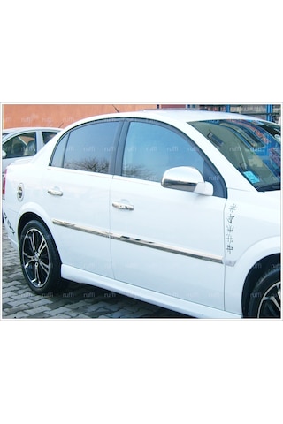 Opel Vectra C Krom Yan Kapı Çıtası 4 Prç P.çelik 2002 ve Üzeri