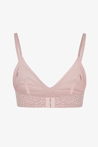 Penti Pembe Invisible Görünmez Ribbed Üçgen Sütyen