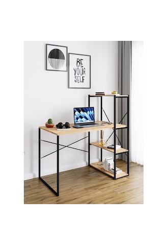 Katlanır 4 Kişilik Bahçe Masası Bistro Masa 55x90 Çam 1424 Kahverengi