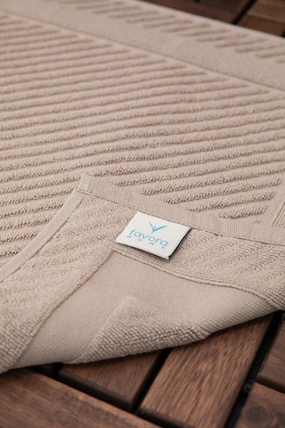 Leoline %100 Pamuk Premium Ayak Havlusu - Kahve
