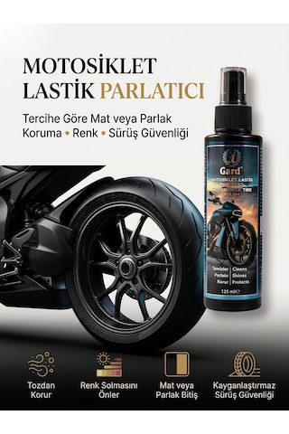 Gard Motosiklet Lastik Parlatıcı