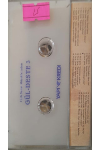 Plak Değildir Kaset Tir Türk Sanat Müsıkisi'n Den Gül-deste 3 K