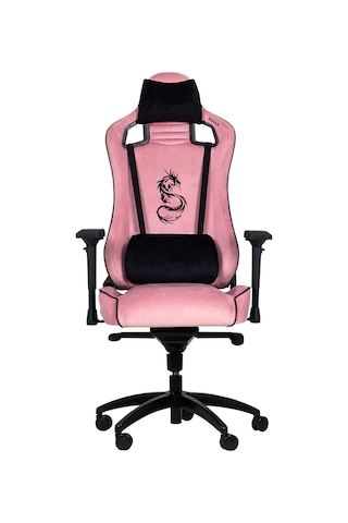 Pro Ayak Uzatmalı Kol Pedli Maximus Pembe Oyuncu Koltuğu Pembe