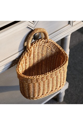 Ulzyvf Suntek Duvara Asılı Depolama Sepeti - Mutfak Organizasyonu