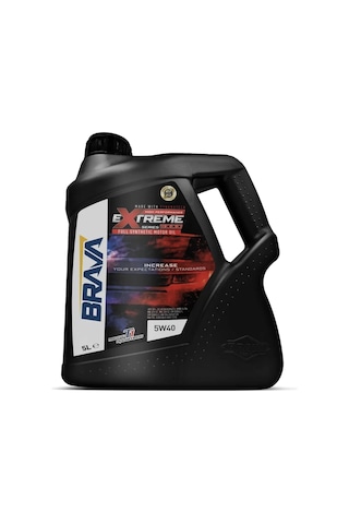 Brava Extreme 9000 5W-40 Tam Sentetik Motor Yağı 4 x 5 L
