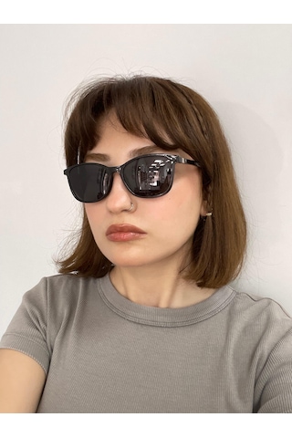 Target Tk308 C0101 51ekt Unisex Polarize Klipsli Mavi Işık Korumalı Ekran Gözlüğü Siyah