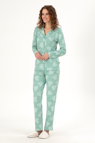 U.s. Polo Assn. Kadın Mint Pijama Takım 50302757-vr090 Mint Mint Yeşili