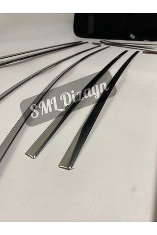 Volkswagen Golf 8 Krom Cam Çıtası Golf 8 Yan Cam Çerçevesi