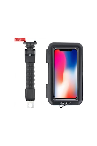 Eh-139 Motosiklet Telefon Tutucu Ayna Tipi Tutucu Su Geçirmez Dok