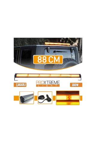 Cob 180 W Çakarlı Off Road 6'lı Led
