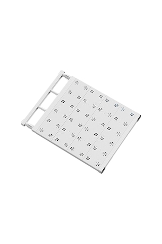 Homyl Genişletilebilir Bölücü Giyim Dolap Rafı 35cmx48cm Beyaz Diğer