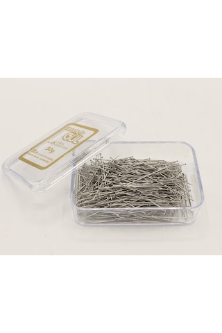 Ofis Tipi Toplu İğne 28Mm 50Gr Plastik Kutlu