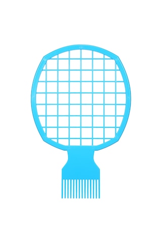 Singree 3'lü 2'li 1 Afro Ve Saksı Saç Taraması Seti - Kolay Kullanım, Pratik Temizleme - Siyah, Mavi, Kırmızı