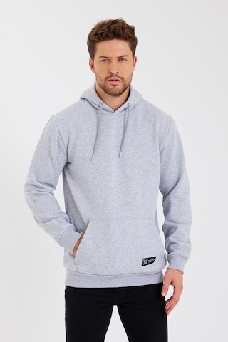 MMetalic Kanguru Cepli Kapüşonlu İçi Pamuklu Erkek Sweatshirt