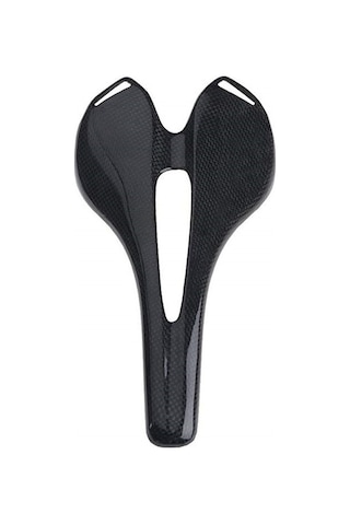 Ebitda Hafif Karbon Fiber Bisiklet Koltuğu - Siyah - 3k Parlak/mat - Mtb, Dağ, Yol Ve Katlanabilir Bisikletler İçin Siyah