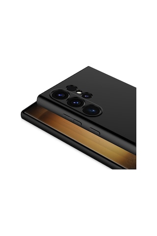 Xiaomi Mi 13 Ultra Kılıf İçi Kadife Dolgulu Kasayı Çizmeyen Sweetish Lansman Premium Kapak Siyah