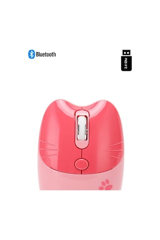 NDNeed ND-CATMOUSE01 Sevimli Kedi Kablosuz Kablosuz Mouse