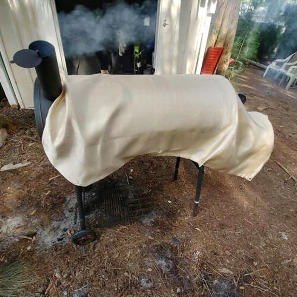 Youtek Cam Fiber Isıl Yalıtım Matı 60x80cm - Mangal Ve Ocak Altı Korozyon & Alev Koruması, Dış Mekan Pişirme Erişimi Haki