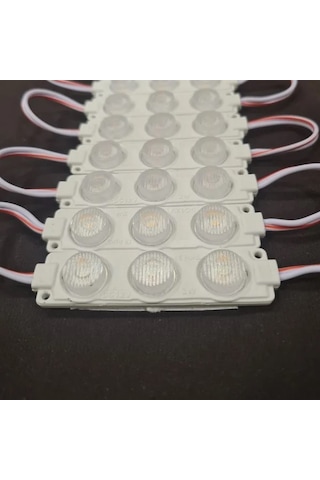 Modül 3 Led 3w Kablolu Parmak Led 5 Adet Beyaz Işık