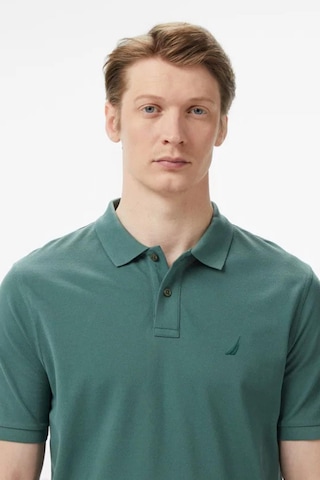 Nautica Erkek Yeşil Regular Fit Polo Yaka T-shirt-14583