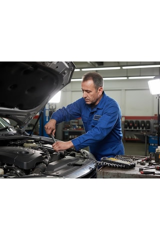 Lexroo 12 Parça Kombine Anahtar Takımı Cr-v Chrome Vanadium Çelik