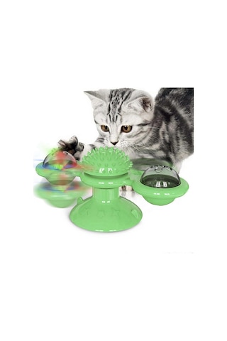 Pet Life 'windmill' Dönen Vakumlu Dönen Kedi Oyuncağı S851