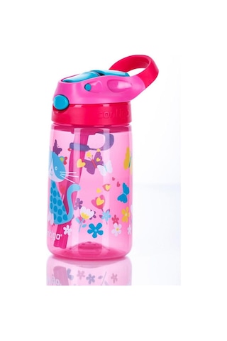 Contigo Gizmo Flip 420ml Pembe Baykuş Su Matarası Suluk