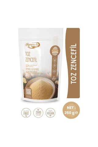Zencefil Tozu 250 Gr %100 Doğal Katkısız Koruyucusuz Zencefil Tozu 250 Gr %100 Doğal Katkısız Koruyucusuz