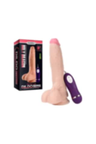 Hızlı Express Shequ Holy 21 Cm 10 Hız Titreşimli Vantuzlu Realistik Vibratör Penis