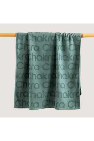 Chakra Logolu Bambu Plaj Havlusu Standart