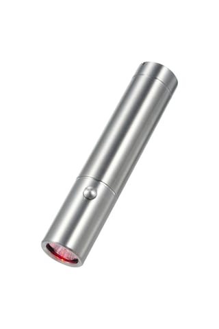 Moveevo Elde Taşınabilir Led Işık Terapi Cihazı Kırmızı Işık 630nm 660nm 850nm Yakın Kızılötesi Işık Terapi Cihazı Gümüş