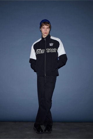 Defacto Oversize Geniş Kalıp Dik Yaka Su Geçirmez Mont F8460ax26spbk27 Siyah-bk27