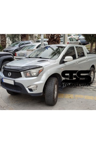 Ssangyong Uyumlu Piano Black Kaput Üstü Havalandırma Izgarası