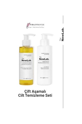 The NewLab Çift Aşamalı Temizleme Seti 200 Ml