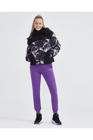 Skechers W Outerwear Padded Jacket Kadın Siyah Mont S232062-001 Siyah