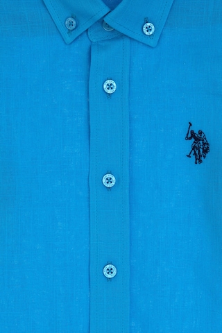 U.s. Polo Assn. Erkek Çocuk Aqua Gömlek Basic 50306583-vr007 Aqua