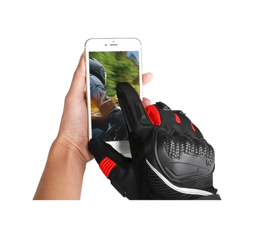 Fortunelane Kışlık Motosiklet Eldiveni - Dokunmatik Ekran Uyumlu, Su Geçirmez, Siyah Xl Boy