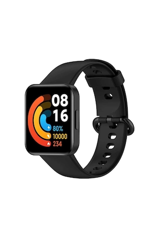 Xiaomi Redmi Watch 2 Lite Uyumlu Klasik Ardx Kordon-siyah