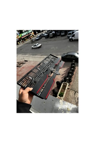 Volkswagen Uyumlu Logolu Lip Model Pleksi Plakalık - 784761948