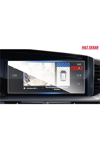 Opel Grandland 2021-2022-2023 Hayalet Gösterge Ve Multimedya Uyumlu Set Mat Ekran Koruyucu