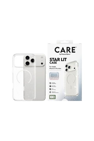 Care By Panzerglass Flagship Apple Uyumlu iPhone 17 Pro Max Urban Explorer Star Lit Beyaz Magsafe Kılıf