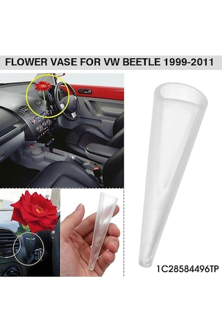 Tenfowee 1999-2011 Beetle Sağ El Direksiyonlu Araçlar İçin Gösterge Paneli Çiçek Vazosu Tutucu Dekorasyon