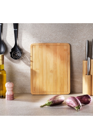 Schafer Woodart Kalın Orta Kesme Tahtası Sarı