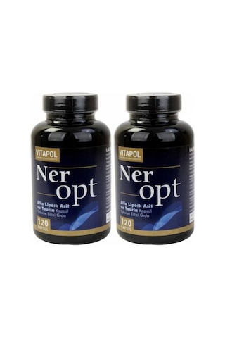 Vitapol Ner Opt Alfa Lipoik Asit Taurin Complex 2X120 Kapsül