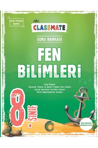 8.sınıf 2024-2025 Fen Bilimleri 5 Kitap Set