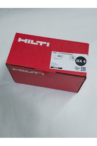 Hilti Bx4 Uyumlu X-c 20 B4 Mx Bulk Beton Çivileri Şeritli 20 Mm 1000 Adet