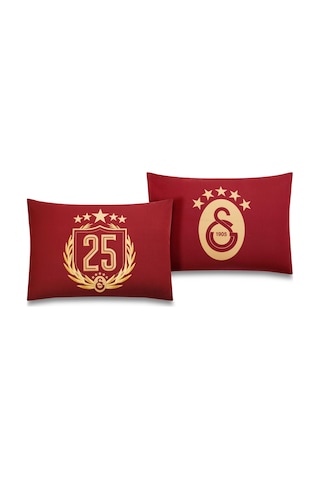 Taç Lisanslı Galatasaray 25.şampiyonluk 50x70 Cm Yastık Kılıfı 000000001000051023 Çok Renkli