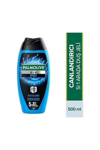 Men Sport 5'i 1 Arada Canlandırıcı Erkek Duş Jeli 500 Ml Diğer