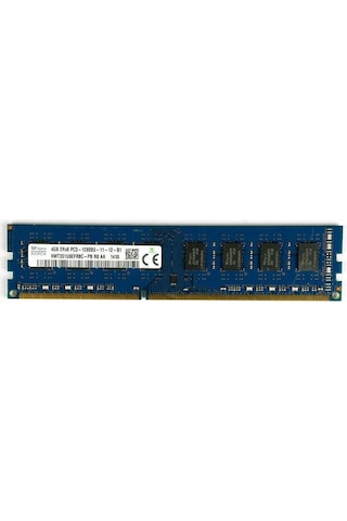 Sk Hynix Pc3-12800u 4gb 1600mhz Ddr3 2rx8 Cl11 Masaüstü Ram Bellek Hmt351u6efr8c-pb